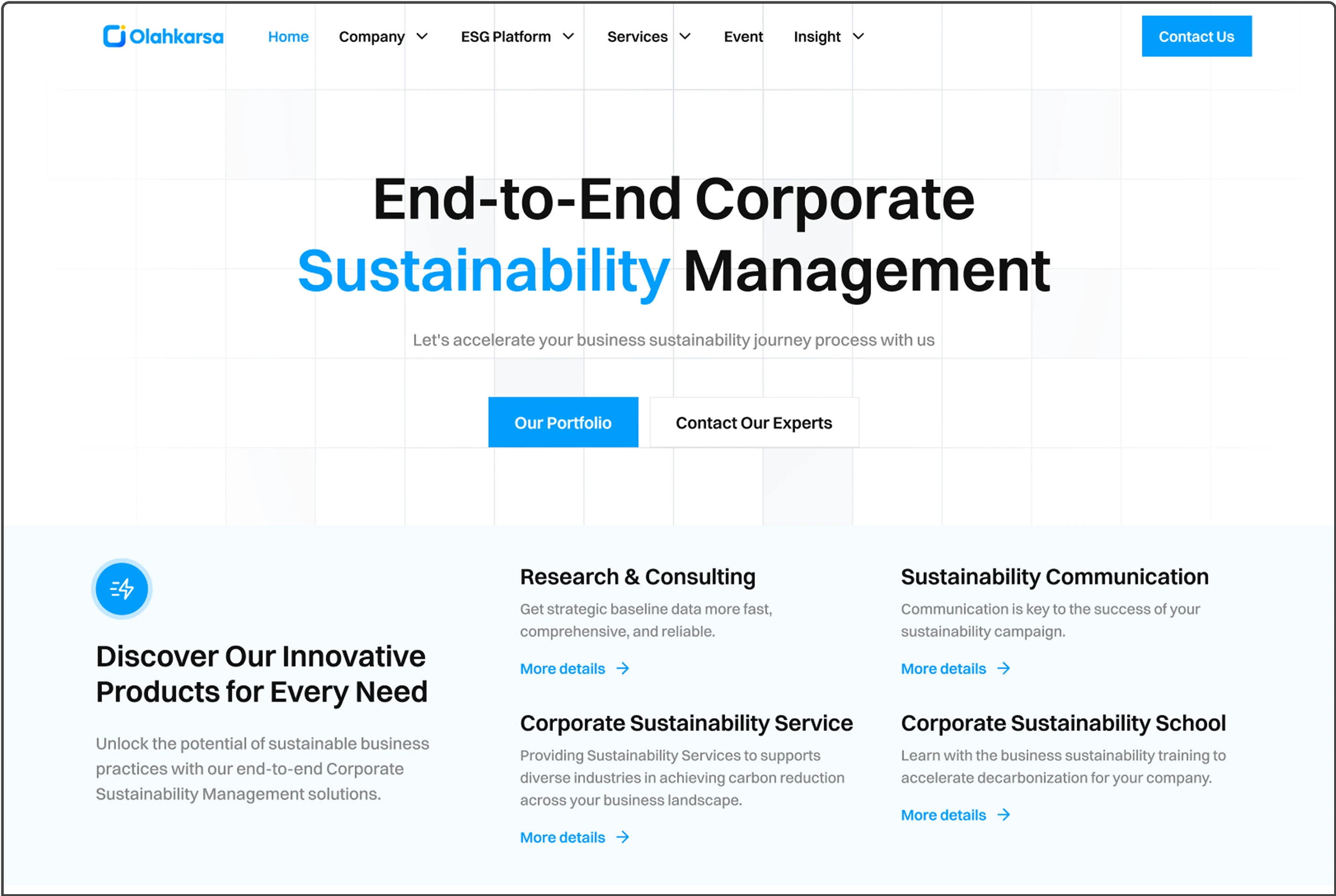 Olahkarsa Website